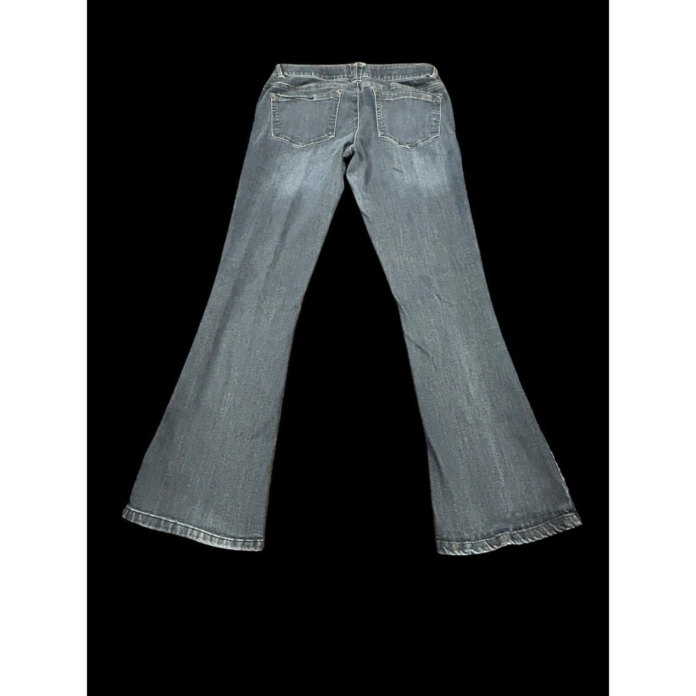 Democracy Ab Technology Stretch Crop Ankle Jeans Women Sz 8 (31x30) Dark Wash